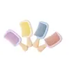 Peine de Alta Apariencia y Lindo Helado Antiestático Peine de Dientes Pequeños Medianos Engrosado Duradero Portátil de Plástico