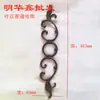 Guarda-corpo Cercado Corrimão Serralheria Acessórios Ferro Fundido Ferro Maleável Flor Escada Corrimão Acessórios de Flor Decoração Peças Soldadas