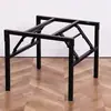 Mesa Plegable Portátil con Patas Soporte Patas Mesa Pequeña Accesorios Mesa Plegable Estante de Hierro Soporte de Pata Cuadrada Estante de Almacenamiento Simple