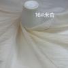 Fábrica de origen Xiangyun Arrugado Ligero Ligeramente Arrugado Delgado Suave Fluido Ropa de Mujer Accesorios de Encaje Fondo Tela de Organza