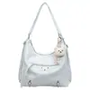 2026 Nova Bolsa Tote Elegante de Grande Capacidade Textura Design de Nicho para o Dia a Dia Moda Bolsa de Ombro Único para Mulheres