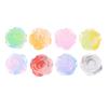 Nuevos accesorios luminosos de resina de purpurina rosa diy carcasa de teléfono móvil pegamento crema material de decoración de horquilla