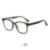 Armazones para Gafas Estilo Coreano Tr de Aguja Plana en Stock, Modernos y Versátiles, Sensación de Alta Gama, Bloqueo de Luz Azul, Gafas Sin Graduación, Se Pueden Personalizar con Lentes Graduados