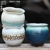 Maceta Creativa de Cerámica para Suculentas de Balcón Hogareño, Maceta Grande de Arcilla para Pothos, Orquídea, Planta Verde, Maceta de Diámetro Grande