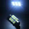 Luces de Coche 5050 de Tres Núcleos para Coche 6Diodos SMD 31 36 39 41mm Luces de Lectura Doble Punta LED Luces de Techo