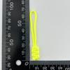 En Stock Cordón de Ajuste Anudado Cremallera de Colores Cordón Tubo Termorretráctil Transparente Tirador para Chaquetas y Chaquetas de Plumas Accesorios para Ropa