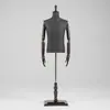 Loja de Roupas Adereços de Modelo Suporte para Terno Masculino Rack de Exibição para Vitrine de Loja de Roupas Masculinas Manequim Falso de Corpo Inteiro