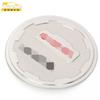 Adecuado para Changan Yidong lentejuelas para tapa de tanque de combustible Yidong tapa de llenado de combustible de acero inoxidable pegatinas decorativas antiarañazos y rozaduras accesorios
