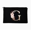 Bolsa de Cosméticos Personalizada com Zíper e Letra da Amazon, Estampa, Bolsa para Estudantes, Material Pu em Branco, Bolsa de Cosméticos Feminina