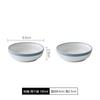Tazón de Vajilla Simple Estilo Japonés Tazón de Arroz Doméstico Tazón de Cerámica Vajilla Tazón para Fideos Tazón Grande Tazón de Porcelana Tazón Grande para Sopa Tazón para Cena