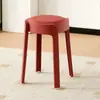 Bancos de Plástico Empilháveis, Bancos de Moinho com Acolchoamento Grosso e Macio, Assento Grande, Adequados para Uso Doméstico, Sala de Estar, Bancos para Mesa de Jantar, Sensação de Assento Parecida com Nuvem, Resistentes