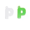 Plástico Acrílico Letras Inglesas Cuentas Sueltas DIY Cadena para Celular Hecha a Mano Pendientes Colgante Material para Bolsos Accesorios Venta al por Mayor
