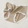 Falda Xiaolan W012 Suave y Amigable con la Piel, Textura Cera, Ropa Interior para Mujer, Cintura Media, Cachemir, Alta Elasticidad, Moldeador de Cadera, Shorts de Triángulo para Niñas
