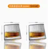 Vaso Rotatorio para Whisky Famoso en Internet, Vaso de Cristal Engrosado para Uso en Casa y Bar, Vaso para Cócteles y Bebidas Frías al por Mayor
