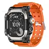 Pulseira Original Apple Watch Adequada para Apple Watch 49 Pulseira de Metal para Relógio iWatch Silicone Integrado Pulseira de Relógio Frogman