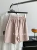 Calça Jeans Wide Leg Casual Solta Estilo Coreano Feminina Cintura Elástica Cordão Stretch Cor Sólida Shorts Jeans Feminino 2026 Primavera Verão