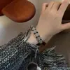 Pulseira de Contas Estilo Étnico Retrô Design de Nicho Personalizada Joia de Mão de Alta Qualidade Acessórios Pulseira Estilo Xizang Estilo Cool