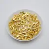 50 peças/pacote fecho lagosta liga de zinco 10mm 12mm 14mm especificação Cor completa 302 fecho lagosta