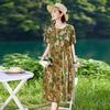 Vestido Elegante e Fashion com Estilo Artístico Retrô para Mulheres, Novo para o Verão de 2026, Esconde Imperfeições, Faz Você Parecer Mais Magra e É Respirável