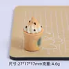 Copo Estrela Sorvete Brinquedo Alimentício Criativo Desenho Animado Acessórios DIY Feitos à Mão Cola de Creme Resina Peças Pequenas Materiais