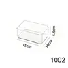 Bandeja acrílica transparente cuadrada para cubo de agua, cubeta recolectora de agua, tanque de agua, caja de almacenamiento, recipiente de cultivo, botella de agua con tapa, tapa sellada