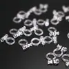 Clip Transparente en Forma de U Invisible Ganchos para Orejas de Plástico PC Accesorios para Joyería DIY Pendientes Broches para Pendientes de Joyería al por Mayor
