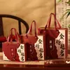 Caixa de Embalagem para Doces de Casamento de Alta Qualidade Chinesa Caixa Gaveta Caixa de Lembrança de Casamento Caixa de Presente Estampagem a Quente Bolsa de Casamento Tipo Gaveta