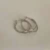 Aretes de Círculo Tejidos de Doble Capa Dorados para Mujer, Diseño Sencillo, Únicos y Elegantes, Pendientes de Moda y Tendencia para el Día a Día