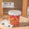 Ins Fat Cup Burst Bubble Ice Powder Cup Leite Chá Xícara de Café Extrato Frio Iogurte Sobremesa Cup 500ml Doodle Cup