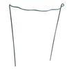 Soporte para plantas de jardín amazónico, soporte para trepar, soporte para macetas, soporte para flores, varilla fija de hierro de metal en forma de corazón para jardinería