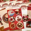 Señor. Colección de Papel Carta de Paper: Estilo Diario, Pintura Relajada de Medio Día, Papel de Carta de Alto Valor, Pegatinas Selladoras para Sobres, Regalos Navideños