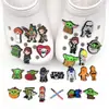 Amuletos Populares para Zapatos tipo Clog de Star Wars PVC Personajes de Anime Accesorios para Zapatos Croc
