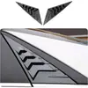 Adecuado para 21-23 Elantra Persiana para Ventana Triangular Trasera Modificación de Fibra de Carbono Accesorios de Modificación Exterior