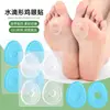 Almohadilla para Pies con Forma de Gota de Agua para Maíz y Ampollas, Almohadilla para Pies Anti-rozaduras, Aplicar Libremente, Almohadilla para Pies Suave Autoadhesiva Amortiguadora, Pegatina para Planta del Pie