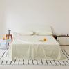 Lençol de Cama de Solteiro 100% Algodão Puro Estilo Fresco Roupa de Cama Toda em Algodão Sarja Estampado Solteiro/Casal Lençol de Dormitório Venda por Atacado