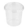 Caja de Embalaje Congelado Leche de Coco Roja de Internet Tazón Desechable para Empaquetar Polvo de Hielo Tazón Grueso para Frutas Salah Tazón de Embalaje Congelado de Coco