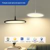 Lustre Anel de Restaurante Moderno Minimalista Arte Designer Escandinavo Lâmpada de Mesa de Jantar Espectro Completo Proteção para os Olhos Lâmpada Led Redonda