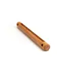 Varillas Redondas de Madera de Haya Perforadas, Palos Redondos de Madera Maciza, Postes de Madera Mecanizados por CNC, Artesanías Pulidas y Acabadas, Stock Listo de Fábrica