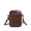 Bolso Cruzado de Hombro de Color Sólido Casual 2025 Nuevo Moda Multicapa para Compras Bolsita para Teléfono Móvil Transfronterizo