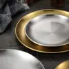 Placa de cobre, louça de latão doméstica de cobre puro, prato para cozinhar peixe no vapor, bandeja de armazenamento, prato redondo, bandeja, decoração de artigos de cobre comercial