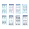 Pestañas Postizas Personalizadas Princesa de la Luna Serie S Naturales Fotogénicas Pestañas Perezosas Tira Completa Pestañas con Vástago Transparente