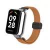 Correa de repuesto magnética de nailon tejido elástico para Redmi Band 2, universal para Miband 8Active