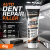 KineShineX Massa para Reparo de Amassados na Lataria do Carro 60g Pasta Branca para Preencher Arranhões e Furos de Portas