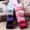 Fita de Cetim Dupla Face Oca Buquê de Bolo Materiais Embalagem Fita Colorida Acessórios de Cabelo Acessórios de Laço DIY Fita de Algodão