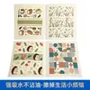 Suministrado directamente por el fabricante: paños multiusos de pulpa de madera para limpieza tanto en seco como en húmedo, paños de limpieza para cocina con estampados de caricaturas y paños de cocina al por mayor