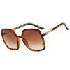 Gafas de Sol de Nuevo Influencer Transfronterizas para Hombres y Mujeres, Gafas de Sol de Montura Cuadrada de Moda, Gafas de Sol Retro para Cara Redonda Adelgazantes al por Mayor