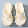 Chinelos com Aumento de Altura de 8CM e Solado Grosso para Mulheres, Roupa de Verão, Respiráveis, Antiderrapantes para Praia, Sandálias de Alta Qualidade e Resistentes ao Desgaste