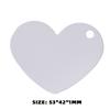 Amazon transfronterizo en blanco transferencia térmica doble cara aluminio etiqueta de perro etiqueta sublimación colgante de hueso etiqueta de perro mascota