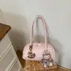 Bolso de mano minimalista retro estilo coreano para mujer, nueva moda primavera 2026, bandolera casual, bolso de hombro único y elegante