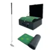 Venta Directa de Fábrica Set Portátil de Manta para Practicar Putting de Golf para Disfrutar la Diversión del Putting en Cualquier Momento y Práctica de Putting en Interiores y Exteriores